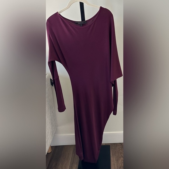 BCBG Max Azria Ruched Sleeve Dress Size S - Picture 8 of 8